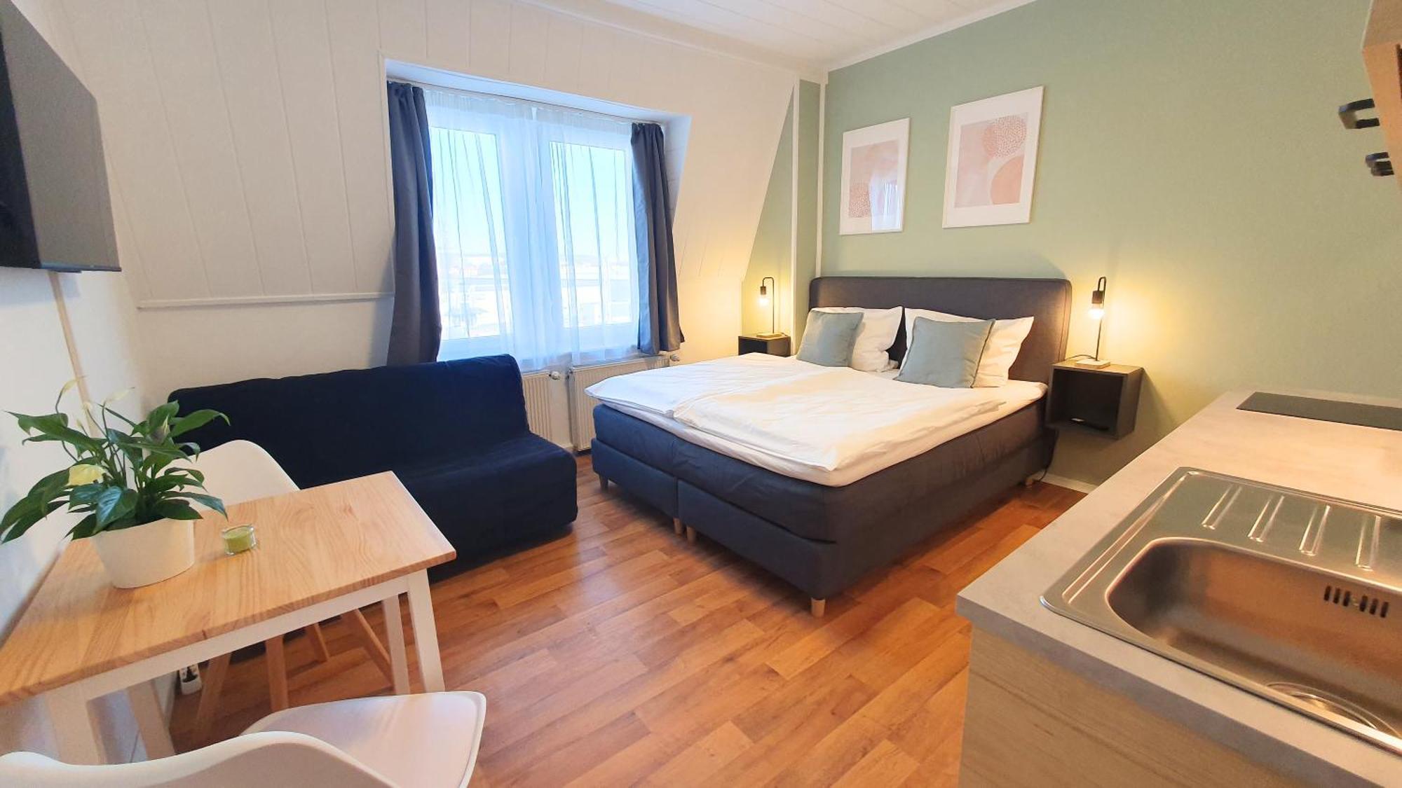 Good Stay Aparthotel Mit Kostenlosen Parkplaetzen Dresda Esterno foto